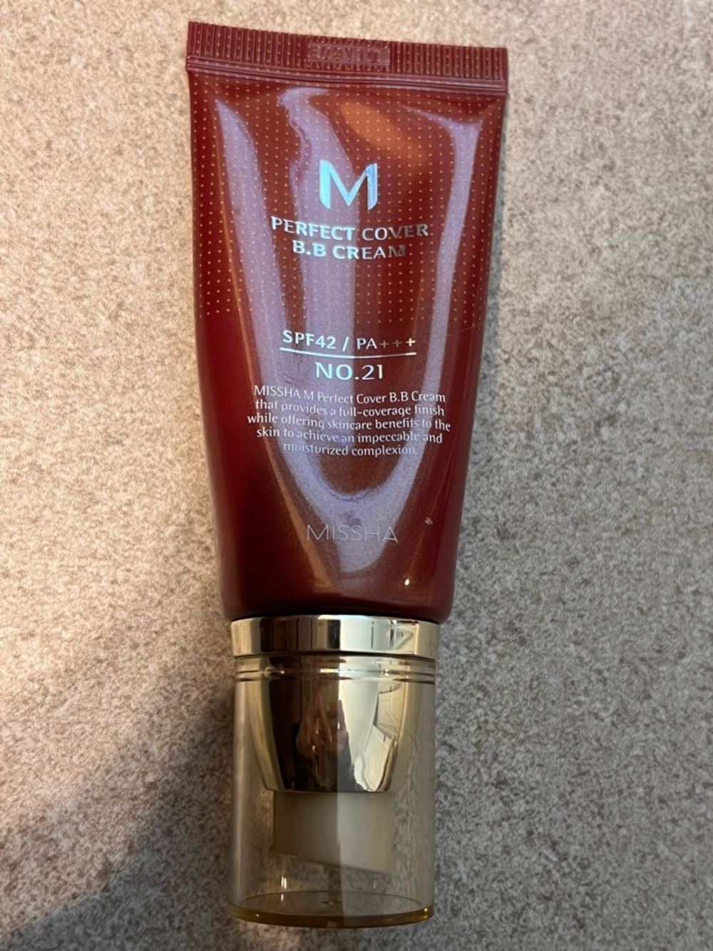 MISSHA Perfect Cover B.B Cream No.21 - Light Beige